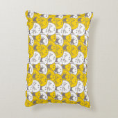 Mr Happy | Knipperend glimlach Accent Kussen (Achterkant (Verticaal))