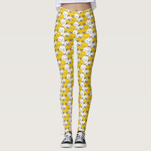 Mr Happy | Knipperend glimlach Leggings (Voorkant)