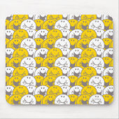 Mr Happy | Knipperend glimlach Muismat (Voorkant)