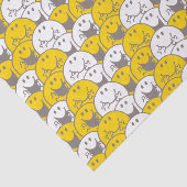 Mr Happy | Knipperend glimlach Tissuepapier (Detail)