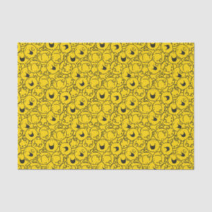 Mr Happy   Partij gele glimlach Tissuepapier