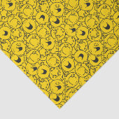 Mr Happy | Partij gele glimlach Tissuepapier (Detail)