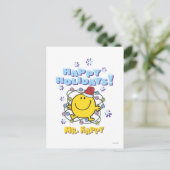 Mr Happy | Prettige feestdagen €? (Staand voorkant)