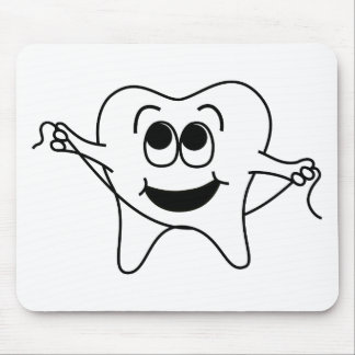 Mr Happy Tooth Muismat