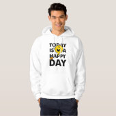 Mr Happy | Vandaag is het een gelukkige dag Hoodie (Voorkant volledig)