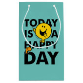 Mr Happy | Vandaag is het een gelukkige dag Klein Cadeauzakje (Achterkant)