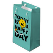 Mr Happy | Vandaag is het een gelukkige dag Klein Cadeauzakje (Achterkant Gekanteld)