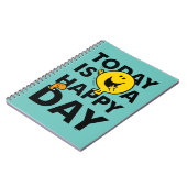 Mr Happy | Vandaag is het een gelukkige dag Notitieboek (Linkerzijde)