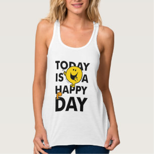 Mr Happy   Vandaag is het een gelukkige dag Tanktop