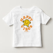 Mr Happy Vibes Kinder Shirts (Voorkant)