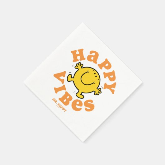 Mr Happy Vibes Servet (Hoek)
