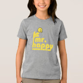 Mr Happy | waterfontein Tri-Blend Shirt (Voorkant)
