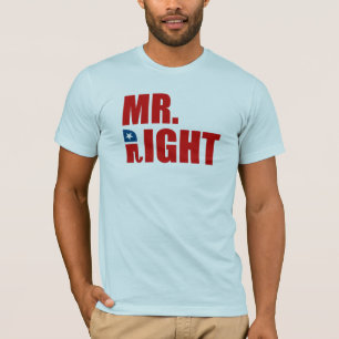 MR HET RECHT OM, T-SHIRT