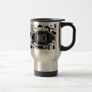 Mr Hipster Herten Beer Fox  Retro Reisbeker