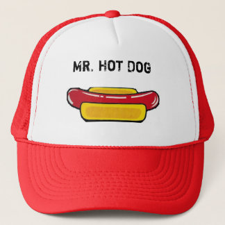 Mr. Hot Dog Cap Trucker Pet