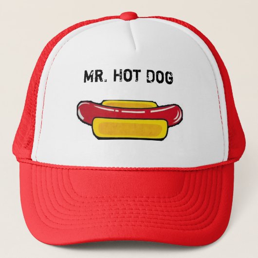 Mr. Hot Dog Cap Trucker Pet (Voorkant)