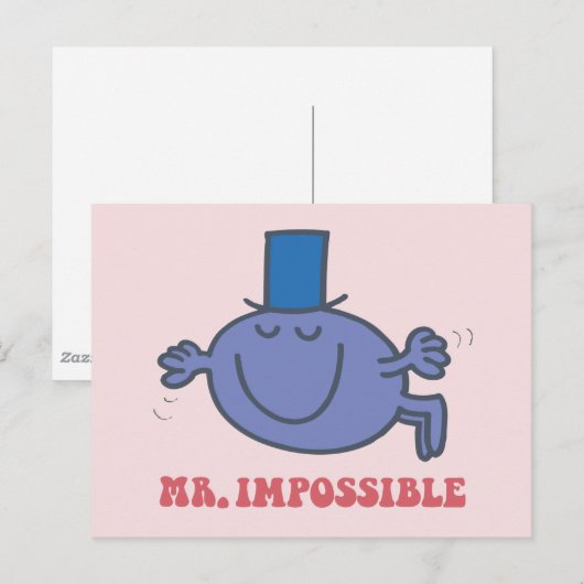 Mr. Impossible in Flight Briefkaart (Voorkant / Achterkant)