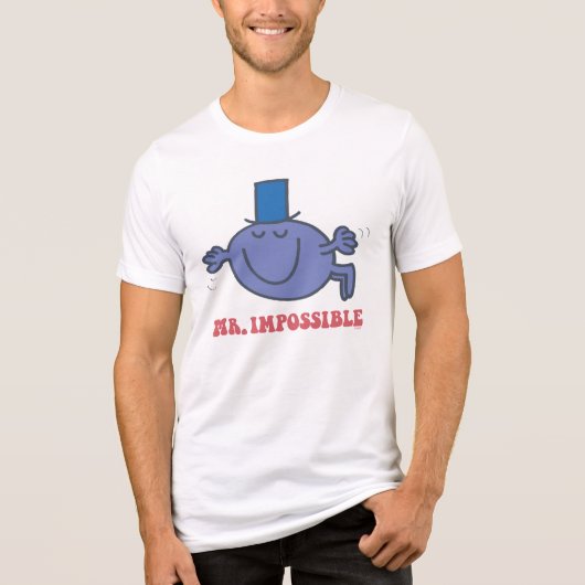 Mr. Impossible in Flight Tri-Blend Shirt (Voorkant)