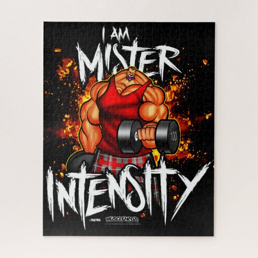 MR INTENSITY JIGSAW PUZZZLE LEGPUZZEL (Verticaal)