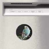 Mr. Jill Budgie Ronde Magneet (Insitu (Vaatwasser))