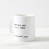 Mr Joe zegt dat dit je had kunnen zijn... Koffiemok (Voorkant links)