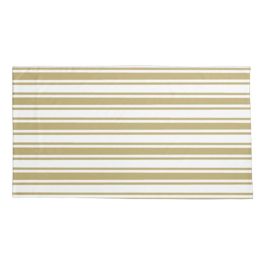 Mr. Juist en Mrs. Altijd rechtse koppels gestript Kussensloop (Achterkant-Links)