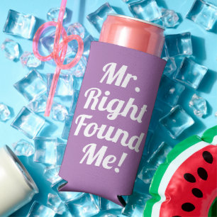 Mr. Juist heeft me gevonden. - Funny - Wedding - L Seltzer Blikjeskoeler