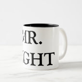 MR JUISTE keramische Mok (Voorkant rechts)