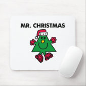 Mr. Kerstmis | Festive Pet & handschoenen Muismat (Met muis)