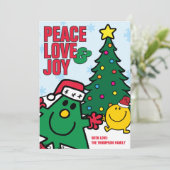 Mr. Kerstmis | Prettige feestdagen! Feestdagenkaart (Staand voorkant)
