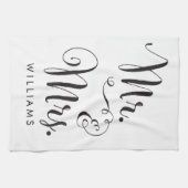 Mr. & keukenhanddoek (Horizontaal)