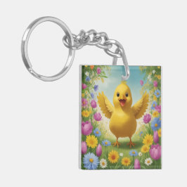 Mr. Kip Acryl Sleutelhanger
