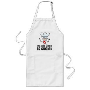 Mr. knap is schort koken voor mannen