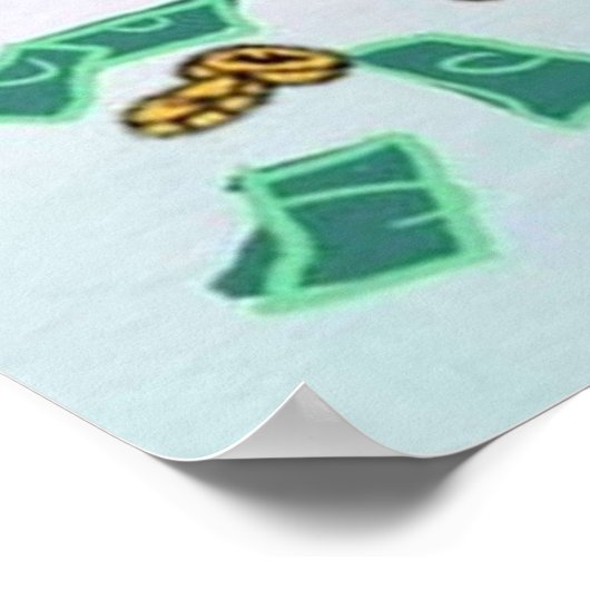 Mr Krabs money meme Poster (Hoek)