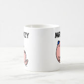 Mr Lazy snoozing away Koffiemok (Center)