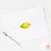 Mr Lemon Ronde Sticker (Envelop)
