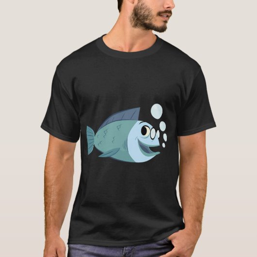 Mr Limpet Vis T-shirt (Voorkant)