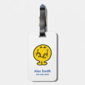 Mr Little & Little Miss Character Pattern Bagagelabel (Achterkant verticaal)