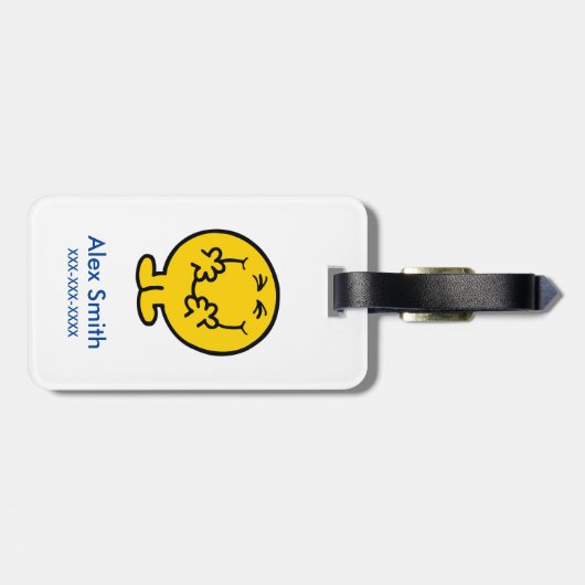 Mr Little & Little Miss Character Pattern Bagagelabel (Achterkant horizontaal)