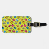 Mr Little & Little Miss Pattern Bagagelabel (Voorkant horizontaal)