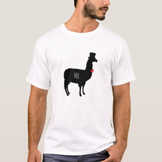 MR Llama, nieuw gelaagd aan shirt (Voorkant)
