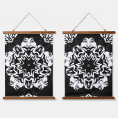 Mr Love Wood Topped Wall Tapestry Hangend Wandkleed (Dubbel)