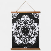 Mr Love Wood Topped Wall Tapestry Hangend Wandkleed (Voorkant 2)