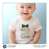 Mr Lucky Charm St Patrick's Day Boy Romper