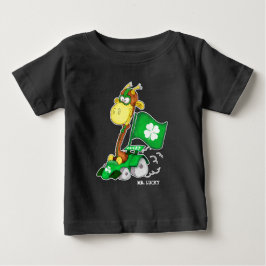 Mr Lucky. Funny Giraffe St.Patrick's Day
