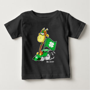Mr Lucky. Funny Giraffe St.Patrick's Day