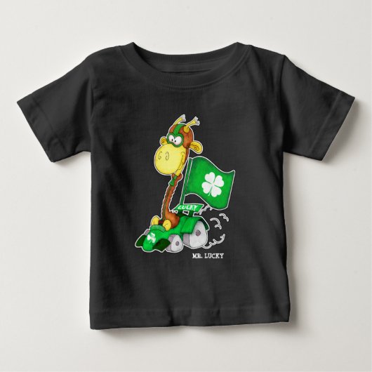 Mr Lucky. Funny Giraffe St.Patrick's Day (Voorkant)
