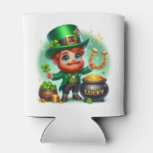 Mr. Lucky St. Patrick's Day Blikjeskoeler (Achterkant)