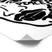 Mr Luther King Sticker Poster (Hoek)