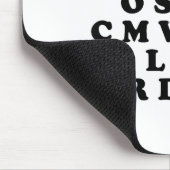 Mr M R Ducks T, Funny Duck Lover, Waterfowl Quote Muismat (Hoek)